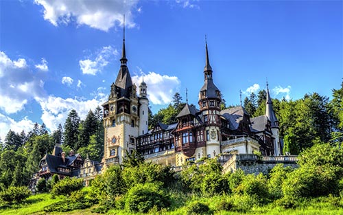 เที่ยวโรมาเนีย ปราสาทเพเลส Peles Castle