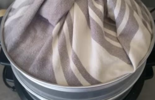 สูตรหมั่นโถวนมสด หม้อนึ่ง