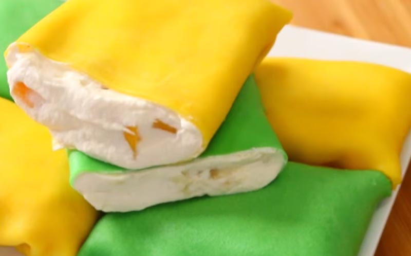 วิธีทำเครปเย็นโรล