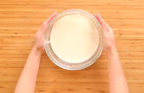 สูตรเครปเย็นโรลผลไม้