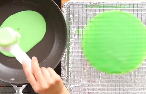 วิธีทำเครปเย็นโรล