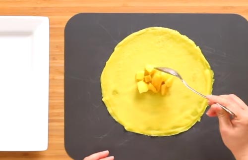 วิธีทำเครปเย็นโรล