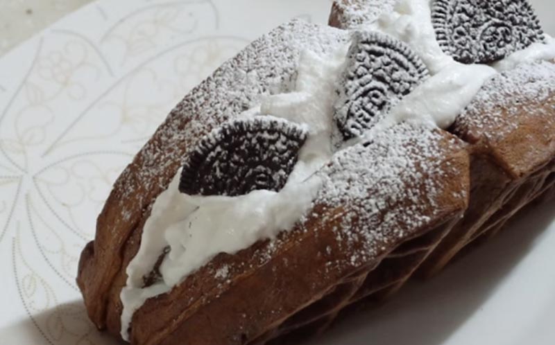 วิธีทำวาฟเฟิลโอริโอ้