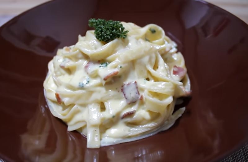 วิธีทำสปาเก็ตตี้คาโบนาร่า