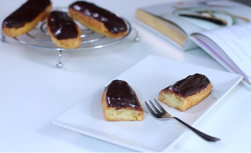 เอแคลร์แบบแท่ง