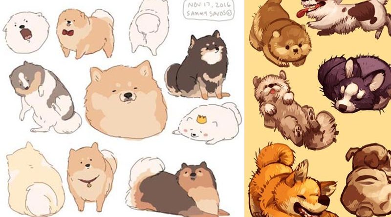 รูปหมาการ์ตูน