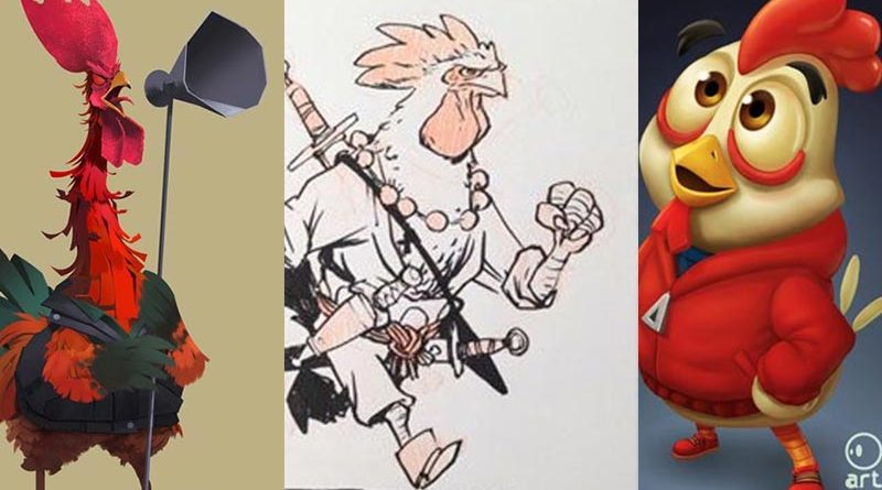 รูปการ์ตูนไก่