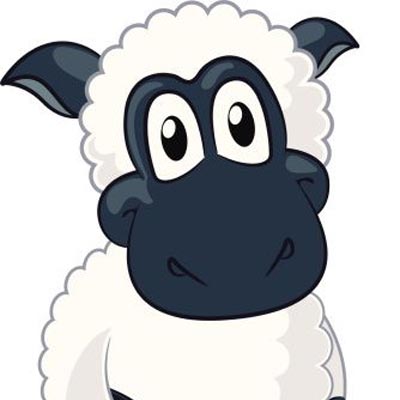 รูปแกะการ์ตูนน่ารัก