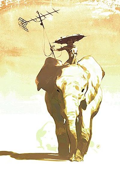 รูปช้างการ์ตูน4