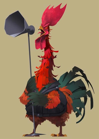 รูปการ์ตูนไก่5