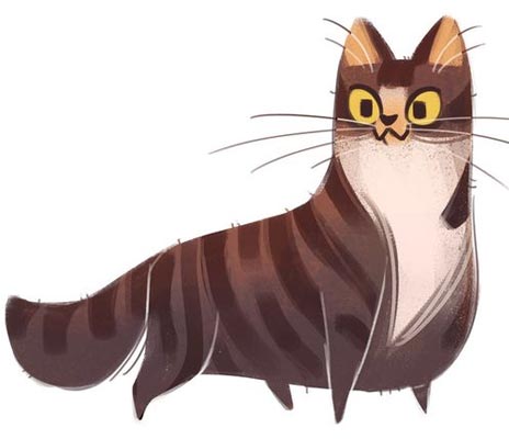 รูปการ์ตูนแมว9