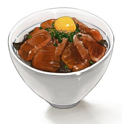 รูปการ์ตูนอาหาร1