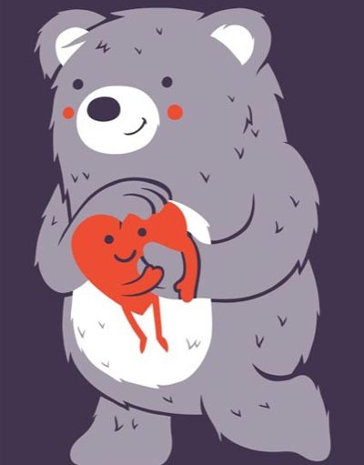 รูปหมีการ์ตูน3