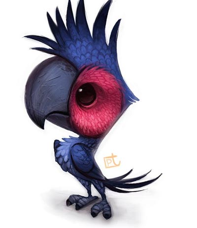 รูปนกการ์ตูน5