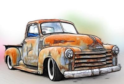 รูปการ์ตูนรถ7