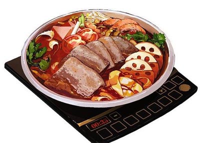 รูปอาหารการ์ตูน8