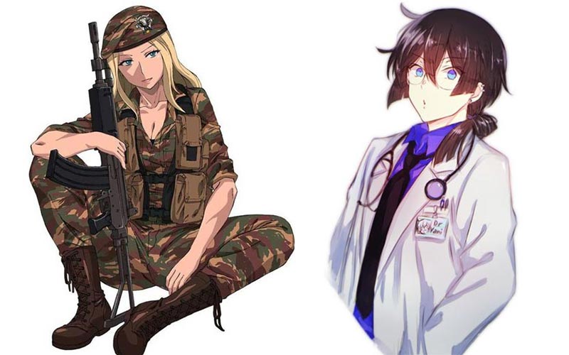 รูปการ์ตูนอาชีพ