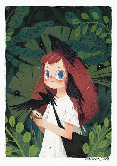 รูปการ์ตูนผู้หญิงเกาหลี