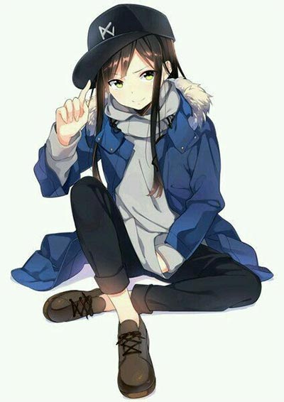 รูปการ์ตูนวัยรุ่นผู้หญิง
