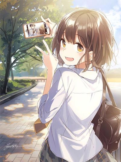 รูปการ์ตูนผู้หญิงน่ารักๆ