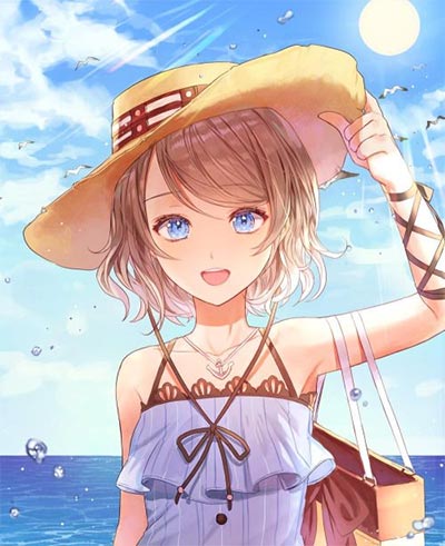 ภาพการ์ตูนผู้หญิงสวย