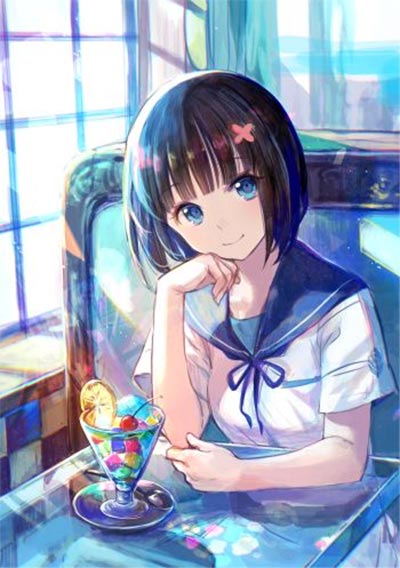 ภาพการ์ตูนผู้หญิงน่ารัก