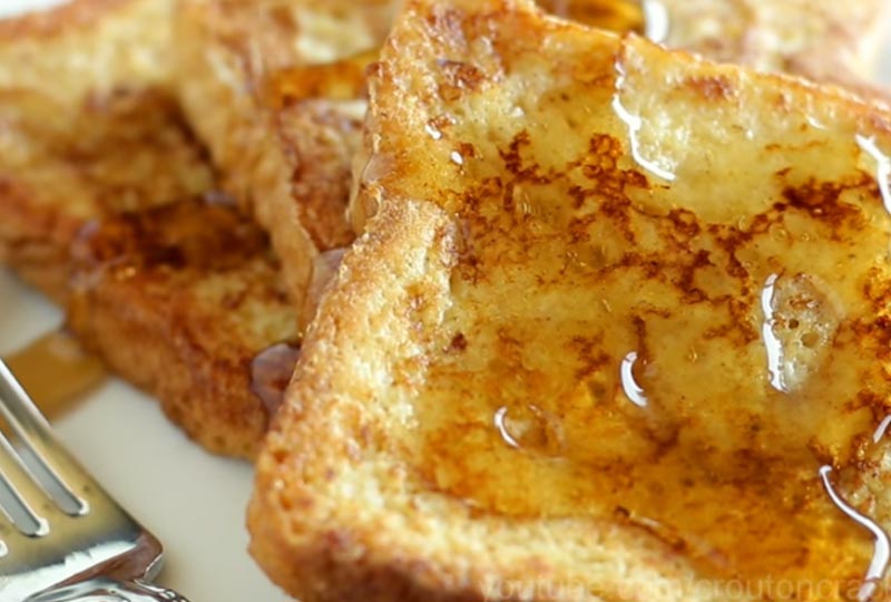 วิธีทำขนมปังทอด