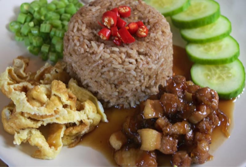 วิธีทำข้าวคลุกกะปิ