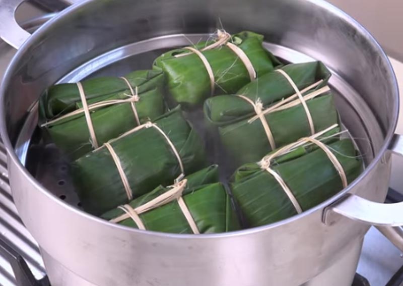 วิธีทำข้าวต้มมัด