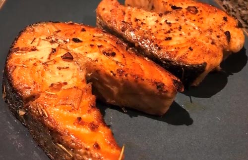 วิธีทำสเต็กปลาแซลมอน