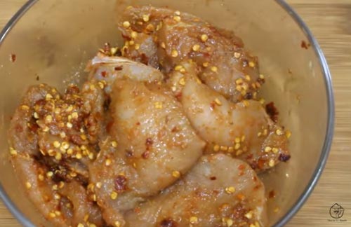 วิธีทำสเต็กไก่สไปซี่