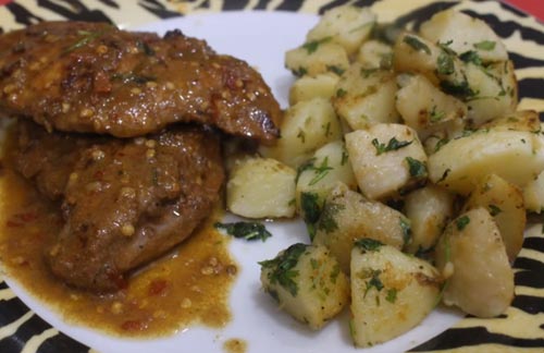 สูตรสเต็กไก่สไปซี่