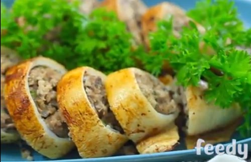 วิธีทำปลาหมึกยัดไส้