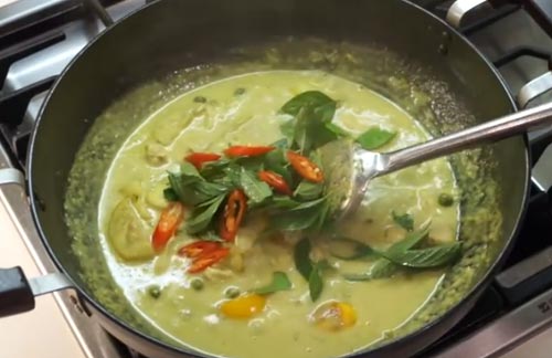 วิธีทำแกงเขียวหวานไก่