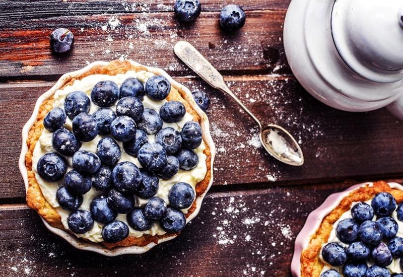 รูปบลูเบอร์รี่ชีสพายสวยๆ