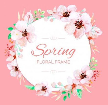 กรอบรูปลายดอกไม้