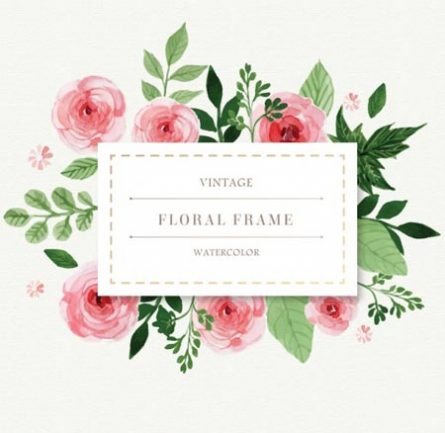 รูปกรอบดอกไม้