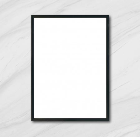 กรอบรูปสีดำสไตล์โมเดิร์น