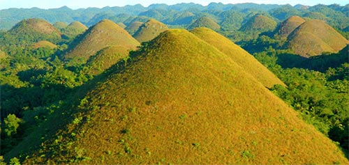 เที่ยวฟิลิปปินส์ ภูเขาช็อกโกแลต เกาะโบโฮล
