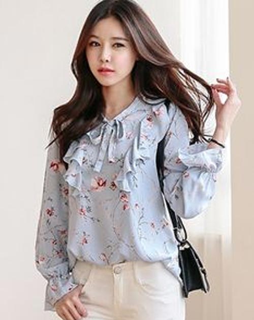 เสื้อลายดอกน่ารักๆ