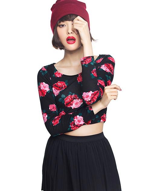 เสื้อสงกรานต์ลายดอก