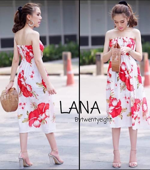 เสื้อฮาวายลายดอก