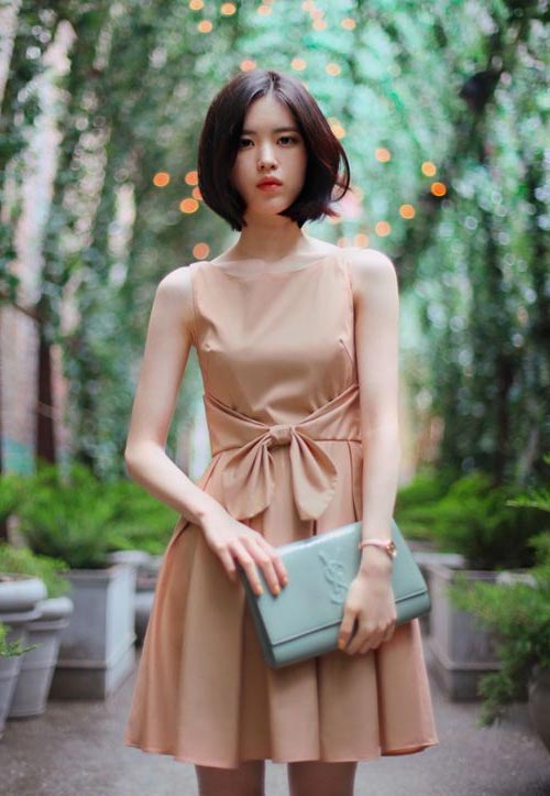 ชุดแซกครีมสวยๆ