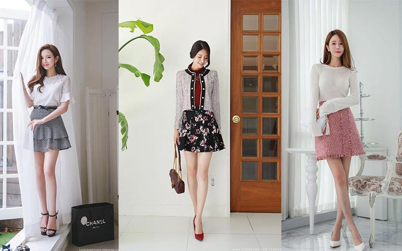 กระโปรงทำงานน่ารัก