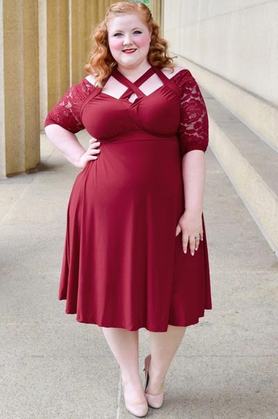 ชุดราตรีคนอ้วน8