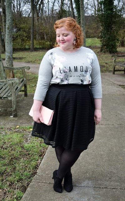 เสื้อยืดคนอ้วนสีเทา