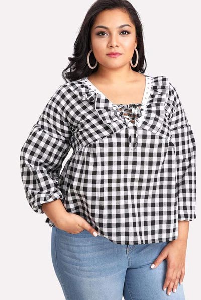 เสื้อลายสก๊อตคนอ้วน2