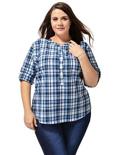 เสื้อลายสก๊อตคนอ้วน15