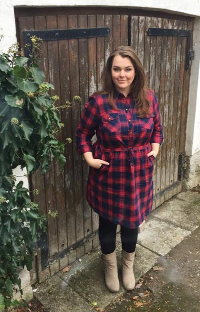 เสื้อลายสก๊อตคนอ้วน7