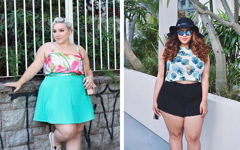 เสื้อลายดอกคนอ้วน